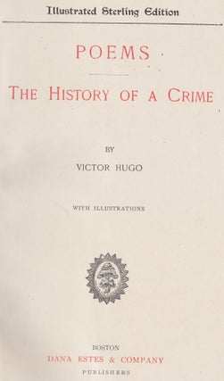 Poems / The History of a Crime