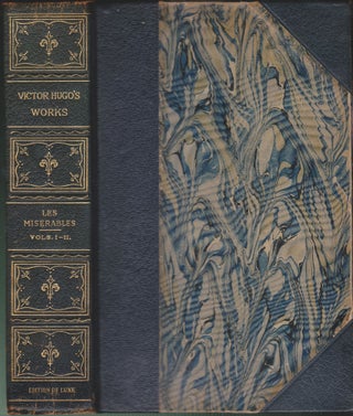 Item #4111 Les Miserables (Five Volumes In Three) (Volume 1 only). Victor Hugo