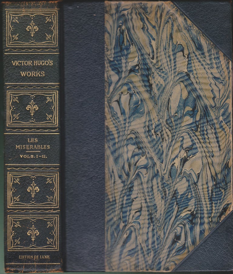 Item #4111 Les Miserables (Five Volumes In Three) (Volume 1 only). Victor Hugo.