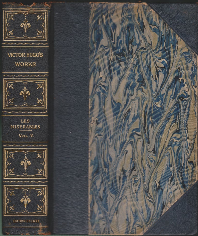 Item #4112 Les Miserables (Five Volumes In Three) (Volume 3 only). Victor Hugo.