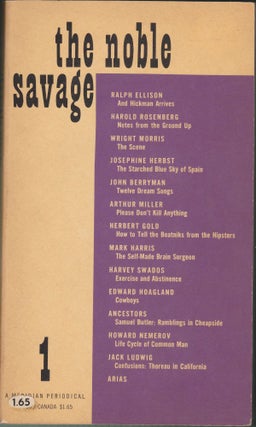 Item #4245 The Noble Savage 1. Saul Bellow