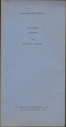 Item #4255 Brothers Keepers. Donald E. Westlake