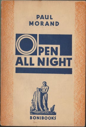 Item #4276 Open All Night. Paul Morand