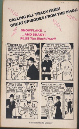 Dick Tracy His Greatest Cases No. 2, Snowflake and Shaky Plus The Black Pearl