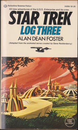 Item #4315 Star Trek Log Three. Alan Dean Foster