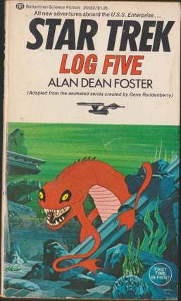 Item #4317 Star Trek Log Five. Alan Dean Foster