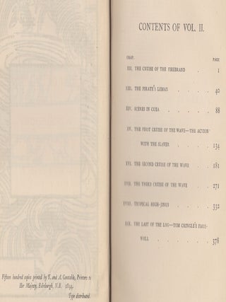 Tom Cringle's Log (Two Volumes)