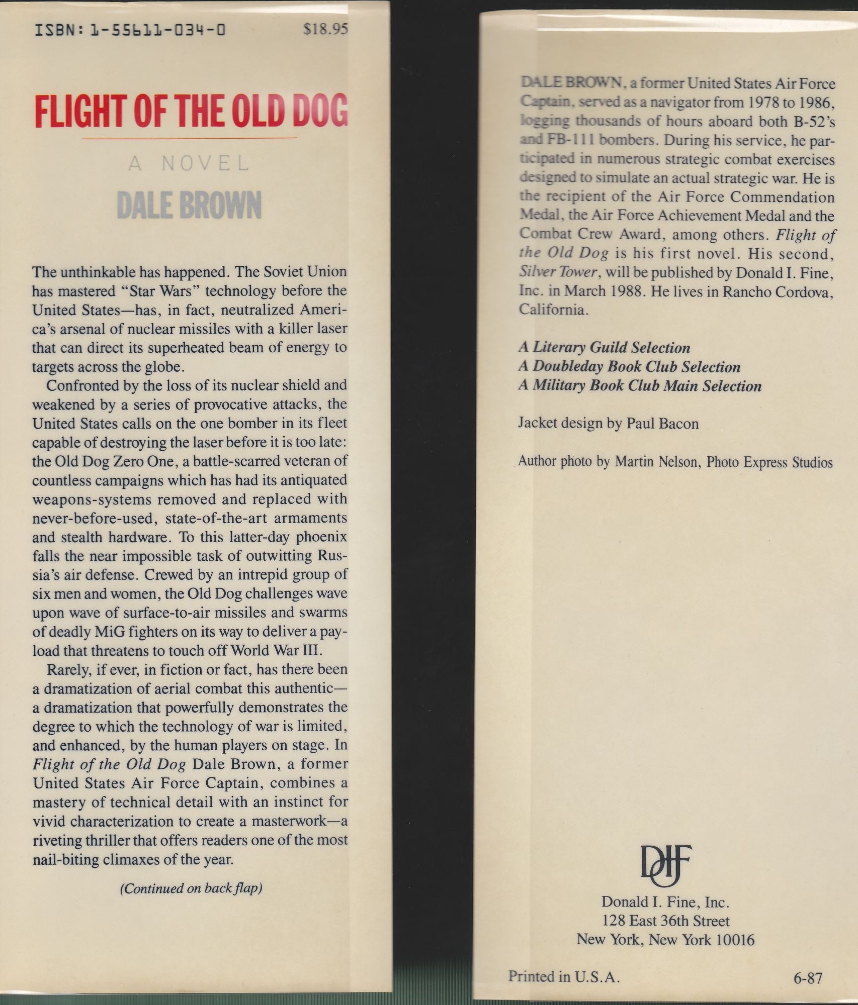 Flight Of The Old Dog | Dale Brown | First Edition