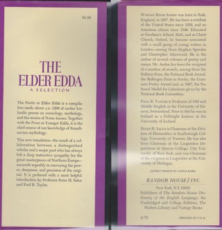 The Elder Edda, A Selection