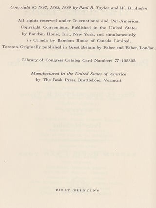 The Elder Edda, A Selection