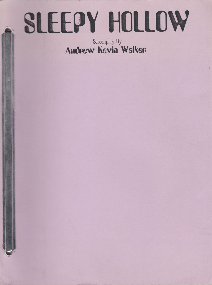 Item #4361 Sleepy Hollow. Andrew Kevin Walker.