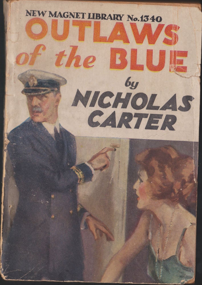 Item #4374 Outlaws Of The Blue, or The Winged Menace. Nicholas Carter.