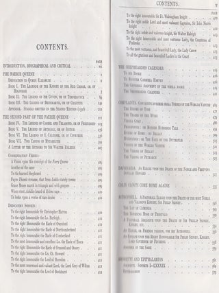 The Poetical Works Of Edmund Spenser; Edited with critical notes by J. C. Smith and E. De Selincourt with an introduction by E. De Selincourt and a glossary