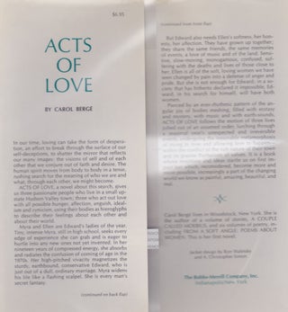 Acts Of Love, An American Novel
