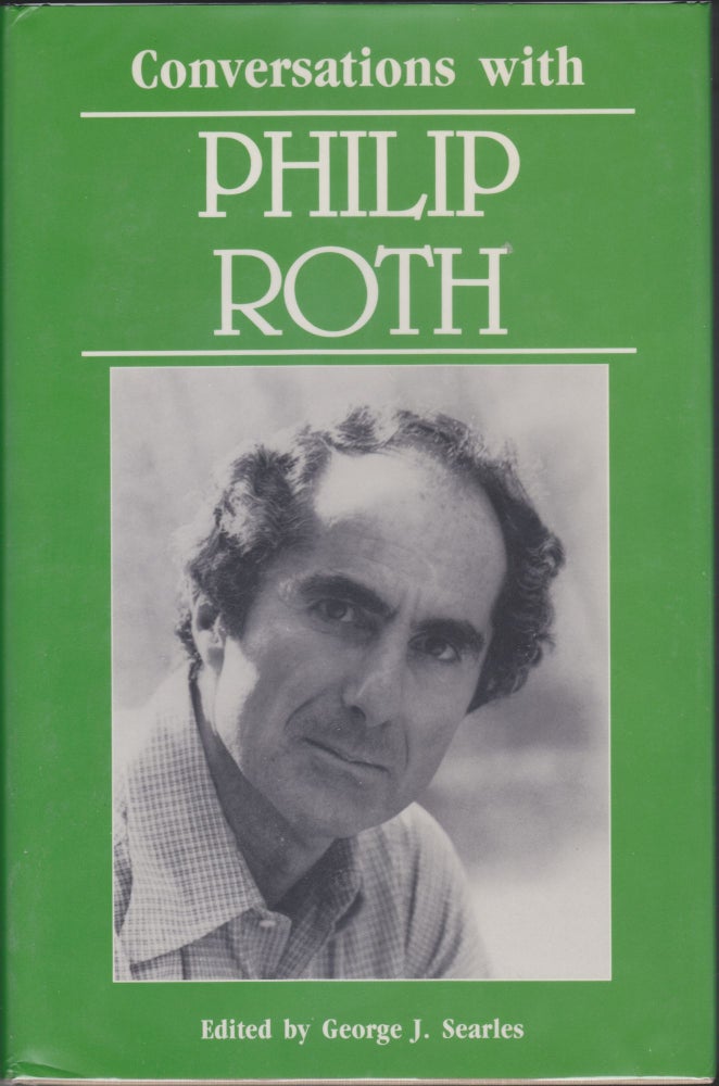 Item #4609 Conversations With Philip Roth. George J. Searles.
