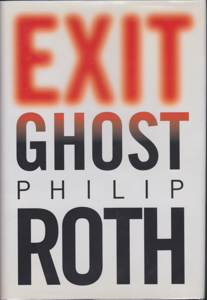 Item #4630 Exit Ghost. Philip Roth.