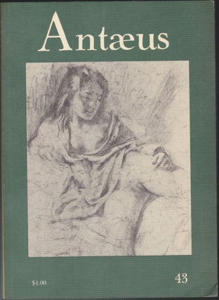 Item #4643 Antaeus No. 43, Autumn 1981. Daniel Halpern