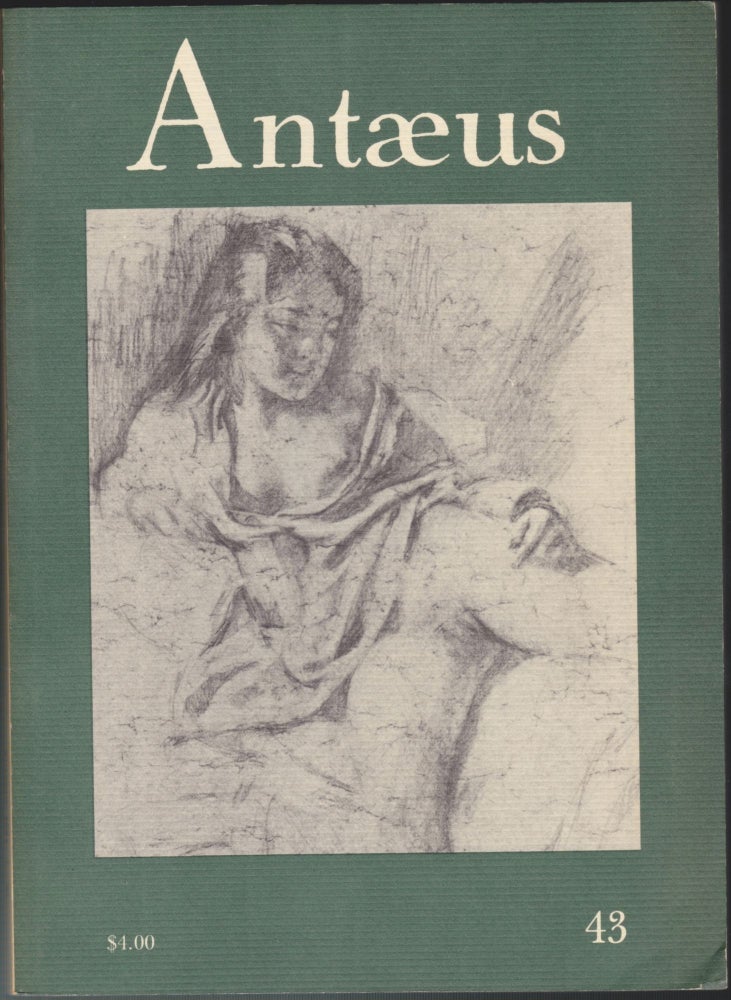 Item #4643 Antaeus No. 43, Autumn 1981. Daniel Halpern.