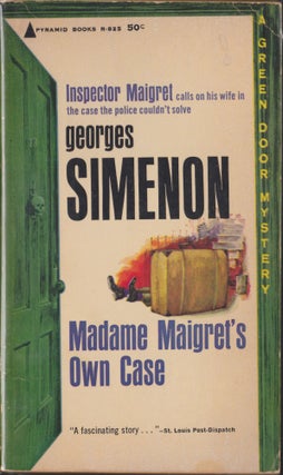 Item #4720 Madame Maigret's Own Case. Georges Simenon