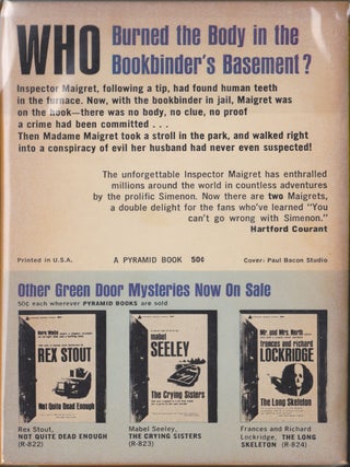 Madame Maigret's Own Case