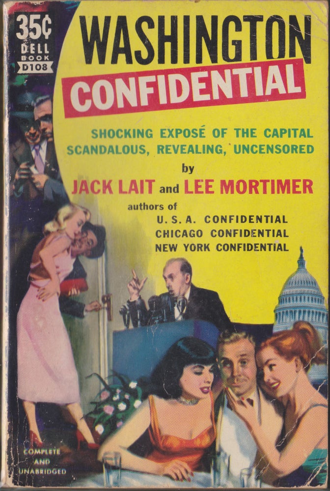 Item #4744 Washington Confidential. Jack Lait, Lee Mortimer.