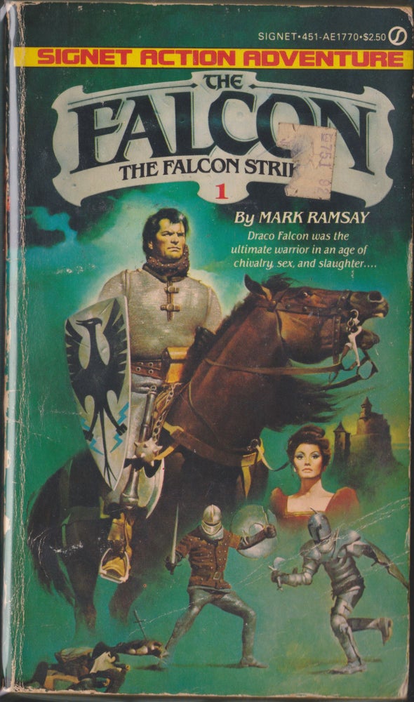 Item #4767 The Falcon Strikes (The Falcon #1). Mark Ramsay.