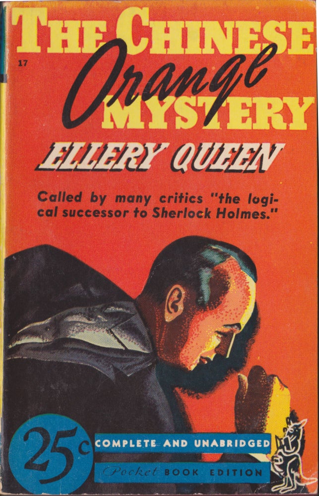 Item #4790 The Chinese Orange Mystery. Ellery Queen.