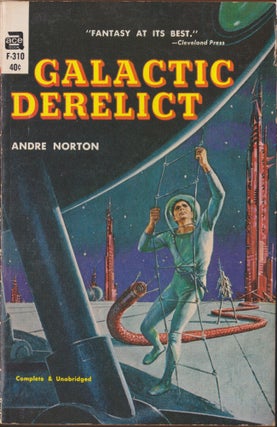 Item #4810 Galactic Derelict (Ross Murdock & The Time Traders 2). Andre Norton