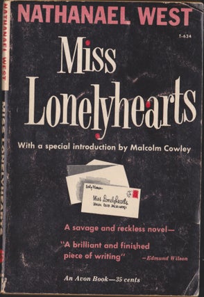 Item #4846 Miss Lonelyhearts. Nathanael West