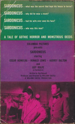 Sardonicus And Other Stories