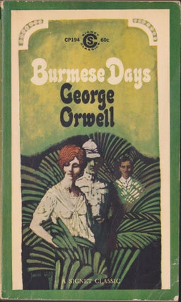Item #4893 Burmese Days. George Orwell