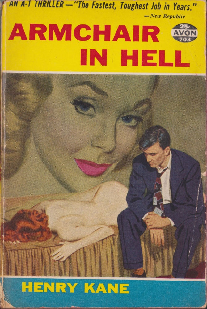 Item #4898 Armchair In Hell. Henry Kane.
