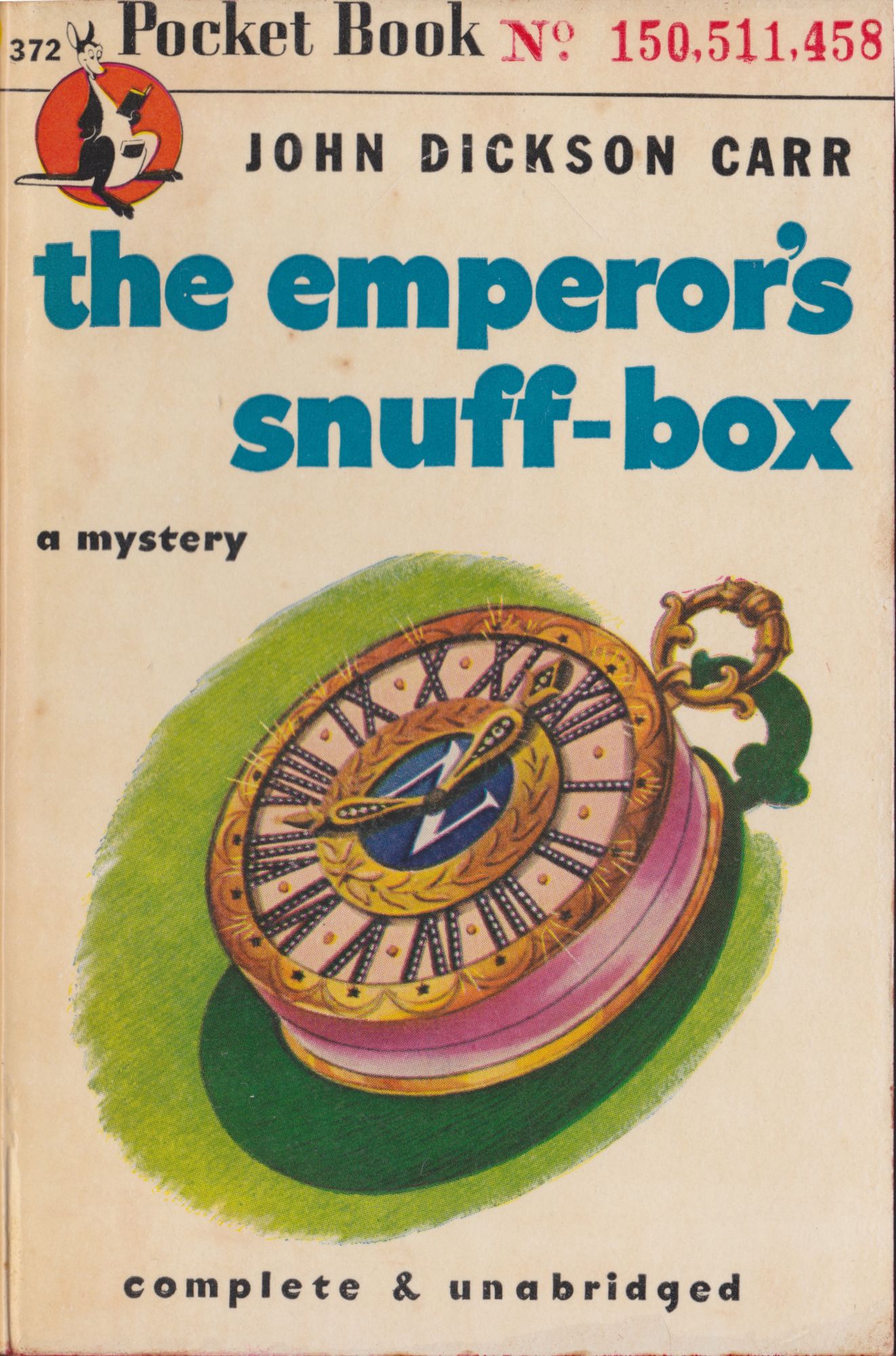 The Emperor's Snuff-Box by John Dickson Carr on DP Paperbacks & Antiquarian  Books