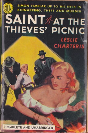 Item #5024 Saint At The Thieves' Picnic. Leslie Charteris