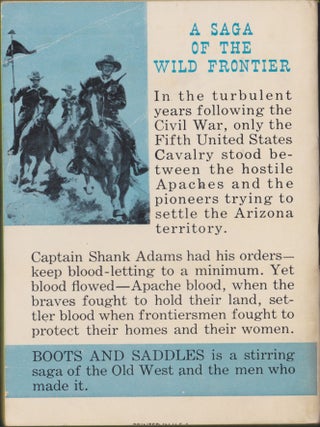 Boots And Saddles, The Story Of The Fifth Cavalry