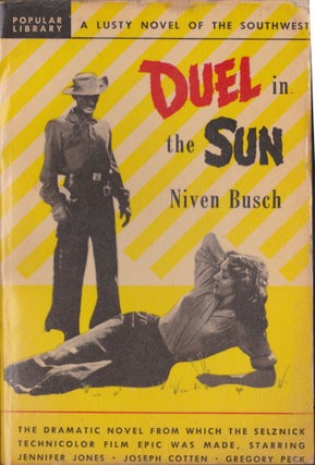 Item #5057 Duel In The Sun. Niven Busch