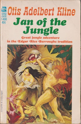 Item #5168 Jan Of The Jungle. Otis Adelbert Kline