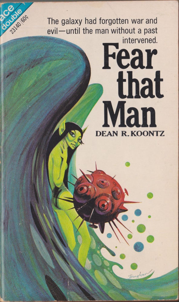 Item #5186 Fear That Man / Toyman. Dean R. Koontz, E. C. Tubb.