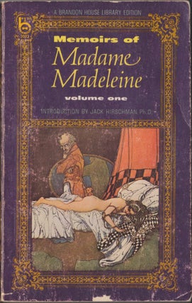 Item #5188 Memoirs Of Madame Madeleine, Volume One. Anonymous