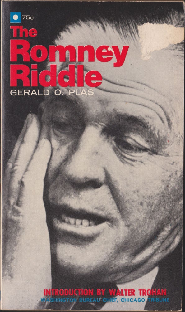 Item #5195 The Romney Riddle. Gerald O. Plas.