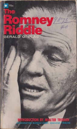 Item #5196 The Romney Riddle. Gerald O. Plas