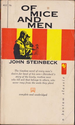 Item #5276 Of Mice And Men. John Steinbeck