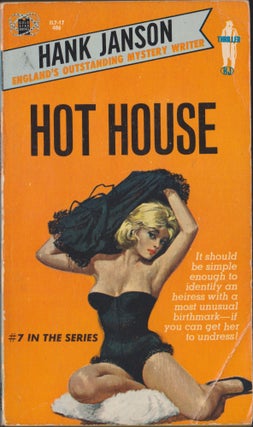 Item #5336 Hot House. Hank Janson