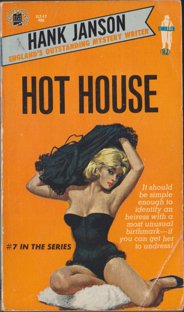 Item #5336 Hot House. Hank Janson.