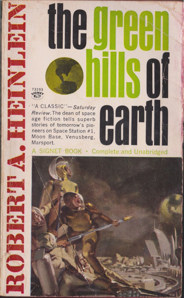 Item #5345 The Green Hills Of Earth. Robert A. Heinlein.