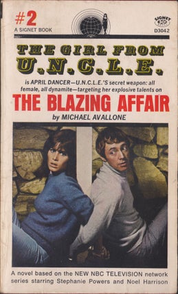 Item #5350 The Blazing Affair (The Girl From U.N.C.L.E. #2). Michael Avallone