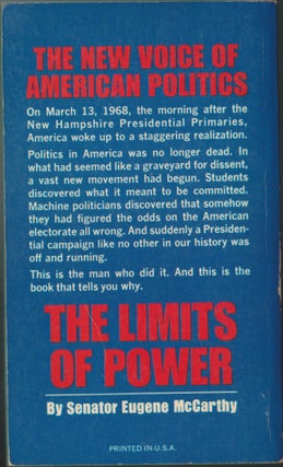 The Limits Of Power; America's Role In The World