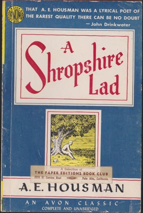 Item #5405 A Shropshire Lad. A. E. Housman