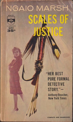 Item #5466 Scales Of Justice. Ngaio Marsh