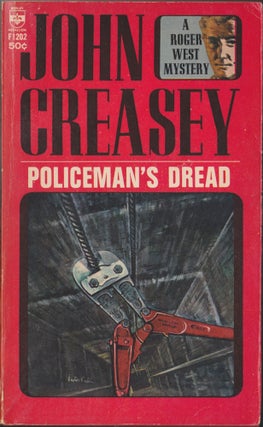 Item #5496 Policeman's Dread. John Creasey